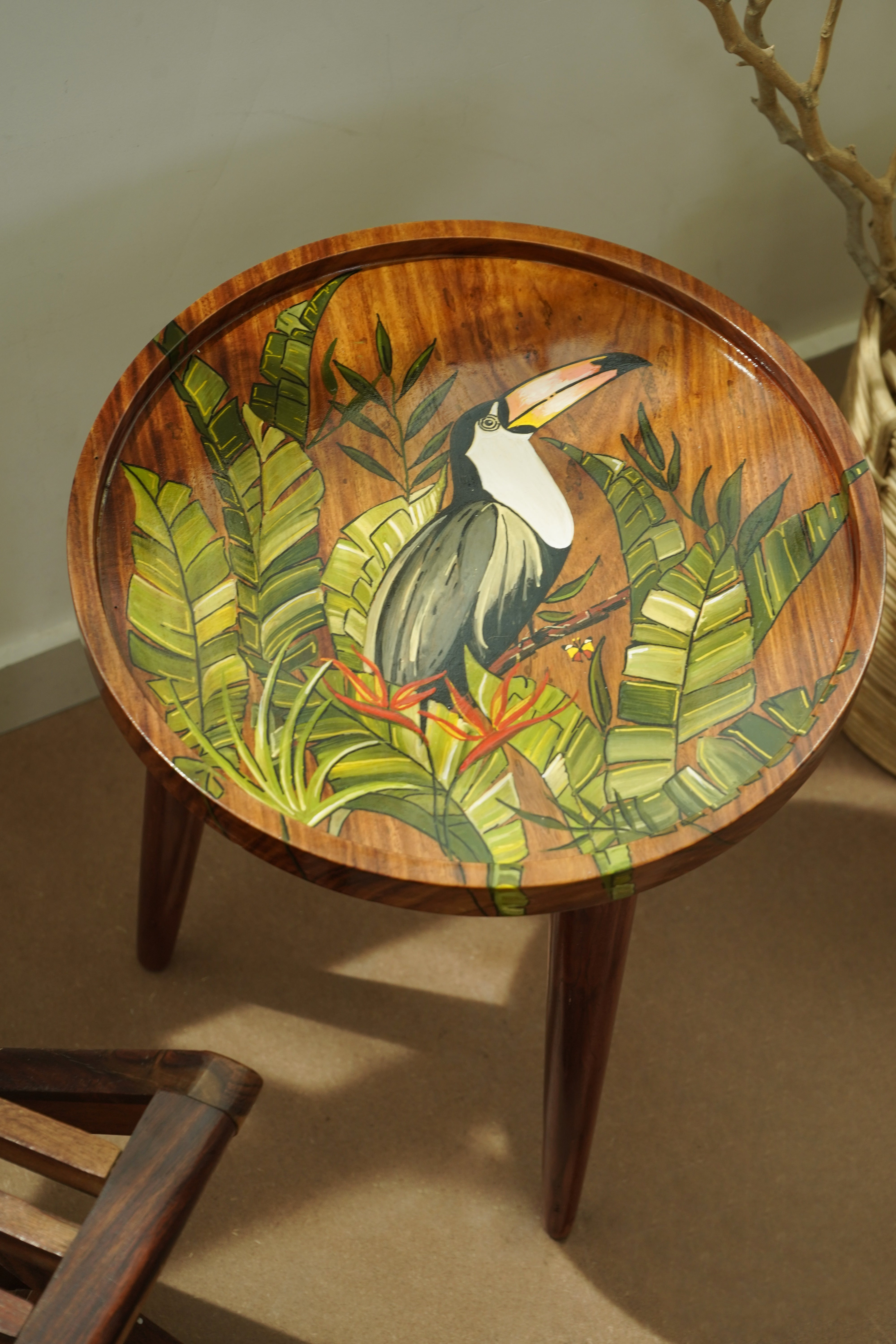 Toucan Tranquility Sheesham Table