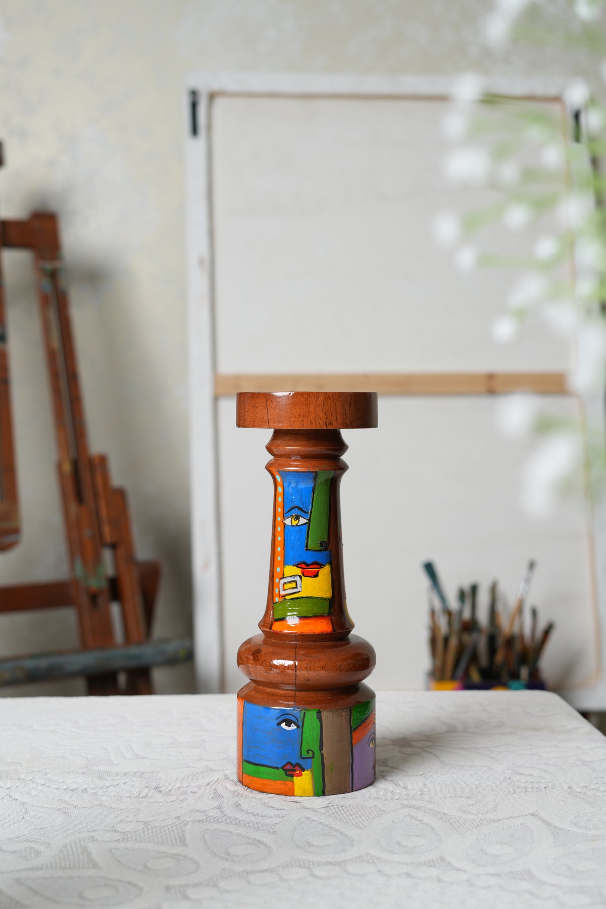 Mystic Faces Candle Stands