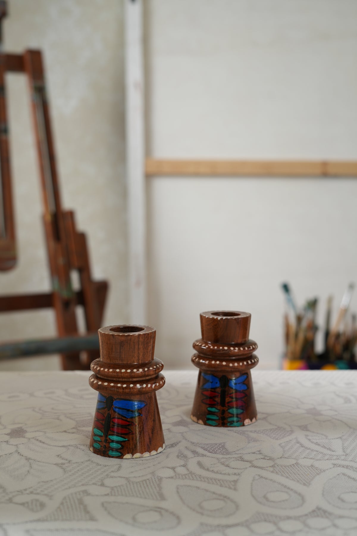 Halo Candle Stands