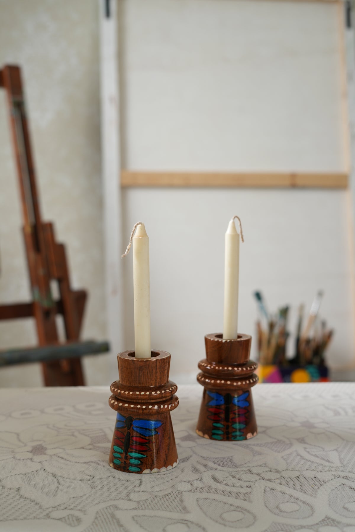 Halo Candle Stands