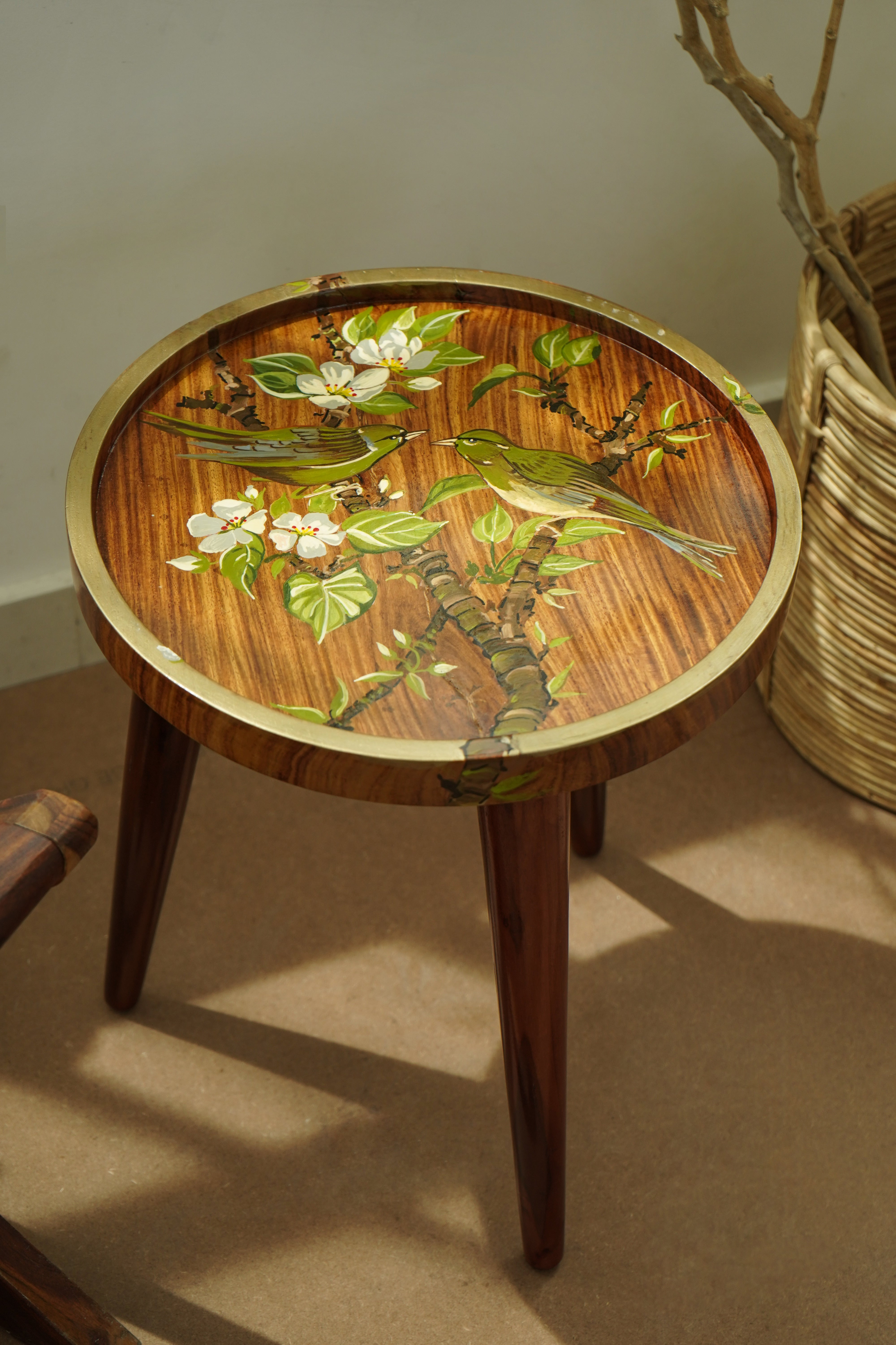 Avian Serenity Sheesham Table