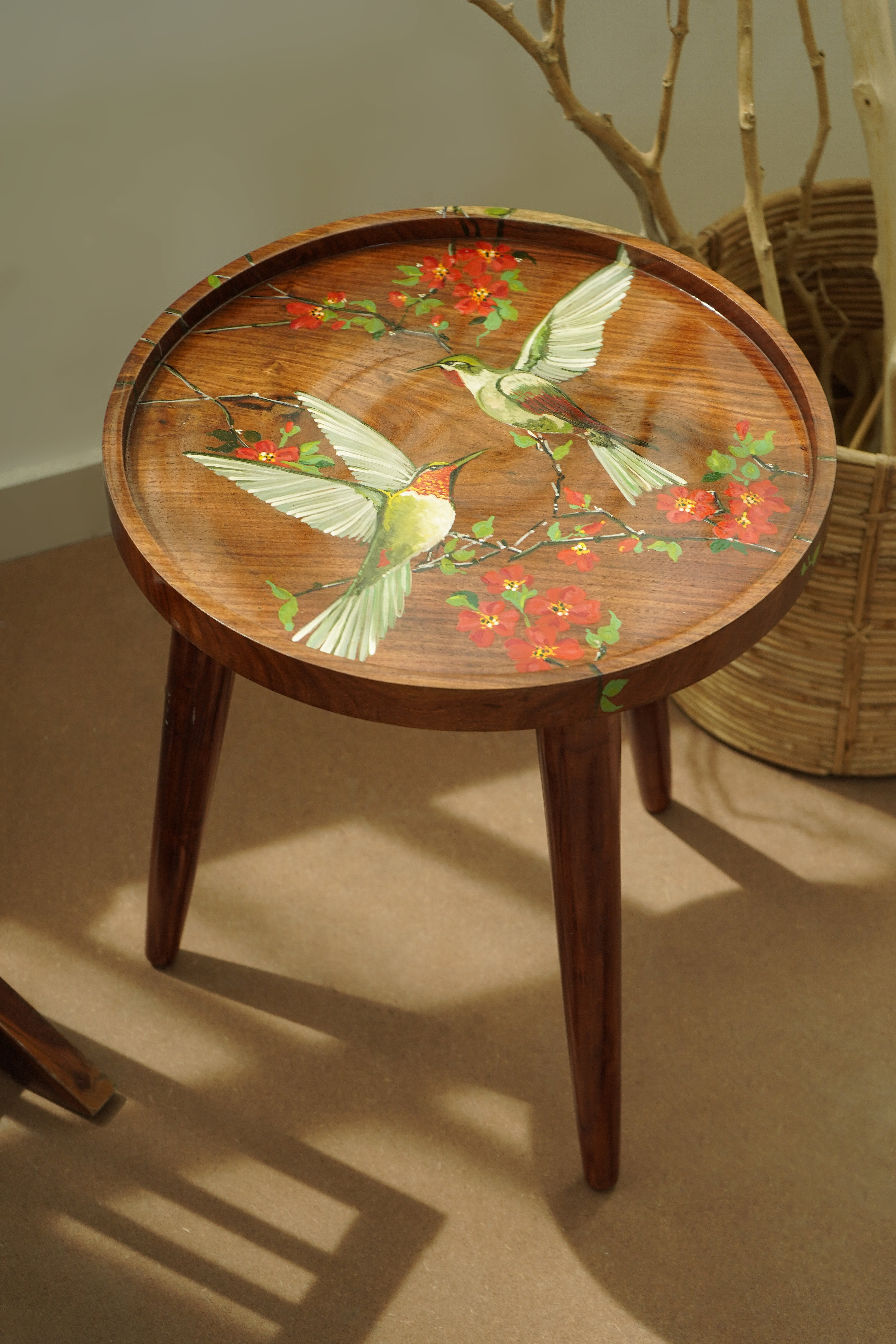 Avian Elegance Sheesham Table