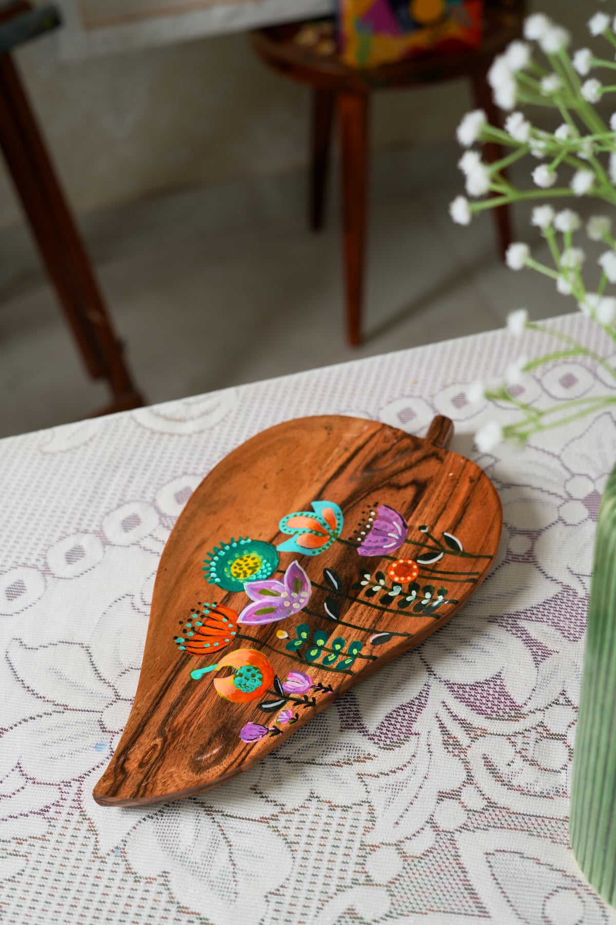 Bloom Leaf Platter