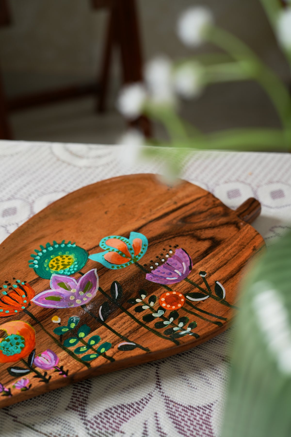 Bloom Leaf Platter