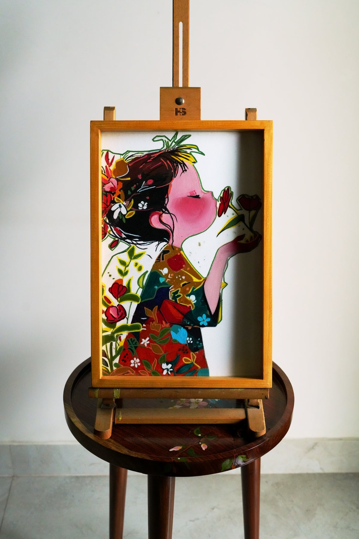 Blossom Canvas Tray