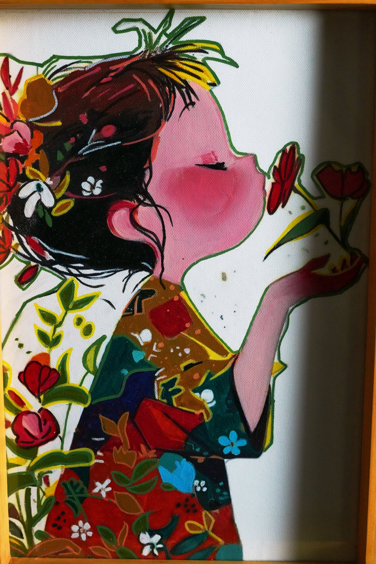 Blossom Canvas Tray